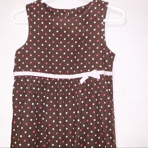 Gymboree 18-24 Brown Polka Dot Pant Romper